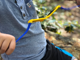 Wolverine Yellow & Blue Shades, Toddler, and Junior Shades