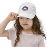 be the change, rainbow, kids hat