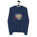 Down syndrome superhero, long sleeve kids shirt, youth shirt