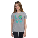 Love Our Earth, Youth Short Sleeve T-Shirt