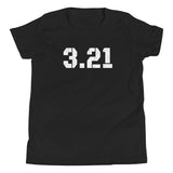 down syndrome awareness youth kids t-shirt, 3.21, T21