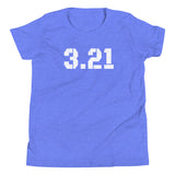 down syndrome awareness youth kids t-shirt, 3.21, T21