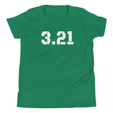 down syndrome awareness youth kids t-shirt, 3.21, T21