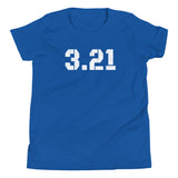 down syndrome awareness youth kids t-shirt, 3.21, T21