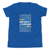 Perfectly Imperfect Multicolor, Youth Short Sleeve T-Shirt