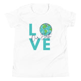 Love Our Earth, Youth Short Sleeve T-Shirt