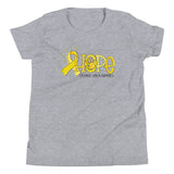 Childhood Cancer Awareness, Youth Short Sleeve T-Shirt