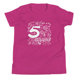 Fifth Grade, Doodle, Back To School, Shirt, Berry
