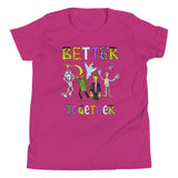 Better Together, Halloween Monsters, Youth Short Sleeve T-Shirt