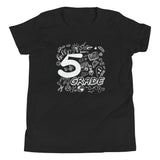 Fifth Grade, Doodle, Back To School, Shirt, Black