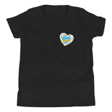 Down Syndrome Awareness, Heart, Able, Worthy, Courageous, Loved, Determined, Awesome