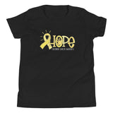 Childhood Cancer Awareness, Youth Short Sleeve T-Shirt