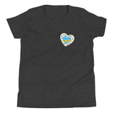 Down Syndrome Awareness, Heart, Able, Worthy, Courageous, Loved, Determined, Awesome