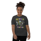Better Together, Halloween Monsters, Youth Short Sleeve T-Shirt