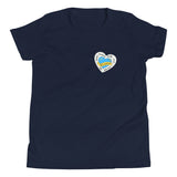 Down Syndrome Awareness, Heart, Able, Worthy, Courageous, Loved, Determined, Awesome