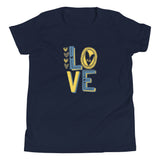 3.21 Love Down Syndrome Awareness Youth Short Sleeve T-Shirt