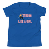 Strong Like A Girl, Skater Edition, Youth Tee