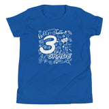Third Grade, Doodle, Back To School, Shirt, Royal Blue