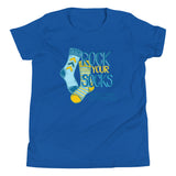 Mismatch Socks Down Syndrome Awareness Youth Short Sleeve T-Shirt