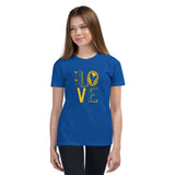 3.21 Love Down Syndrome Awareness Youth Short Sleeve T-Shirt