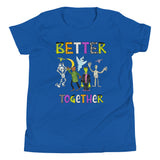 Better Together, Halloween Monsters, Youth Short Sleeve T-Shirt