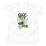 Rock Your Socks Down Syndrome Awareness Youth Short Sleeve T-Shirt