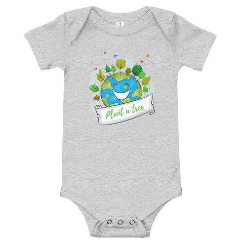 Plant a Tree, Baby short sleeve one piece