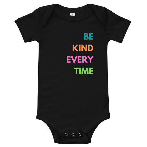 Be Kind Every Time, Baby Short Sleeve One Piece