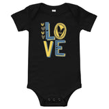 3.21 Love Down Syndrome Awareness Baby short sleeve one piece