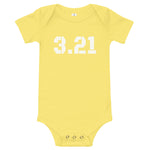 down syndrome awareness onesie, baby bodysuit, , 3.21, T21