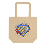 Down Syndrome Superhero, Eco Tote Bag