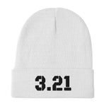 3.21, Down Syndrome Awareness, Embroidered Beanie