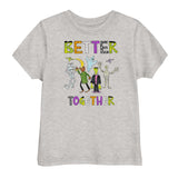Better Together, Halloween Monsters, Toddler jersey t-shirt