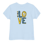 3.21 Love Down Syndrome Awareness Toddler jersey t-shirt