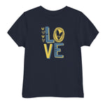 3.21 Love Down Syndrome Awareness Toddler jersey t-shirt