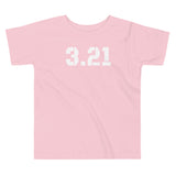 down syndrome awareness toddler kids t-shirt, 3.21, T21