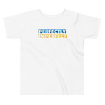 Perfectly Imperfect Blue and Yellow, Toddler Short Sleeve Tee