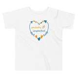 Perfectly Imperfect Heart, Toddler Short Sleeve Tee