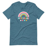 Be The Change, Pink Rainbow, Short-Sleeve Unisex T-Shirt