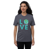 Love Our Earth, Unisex recycled t-shirt