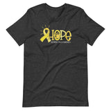 childhood cancer awareness, unisex t-shirt