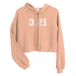 3.21, Down Syndrome Awareness, Distressed, Crop Hoodie
