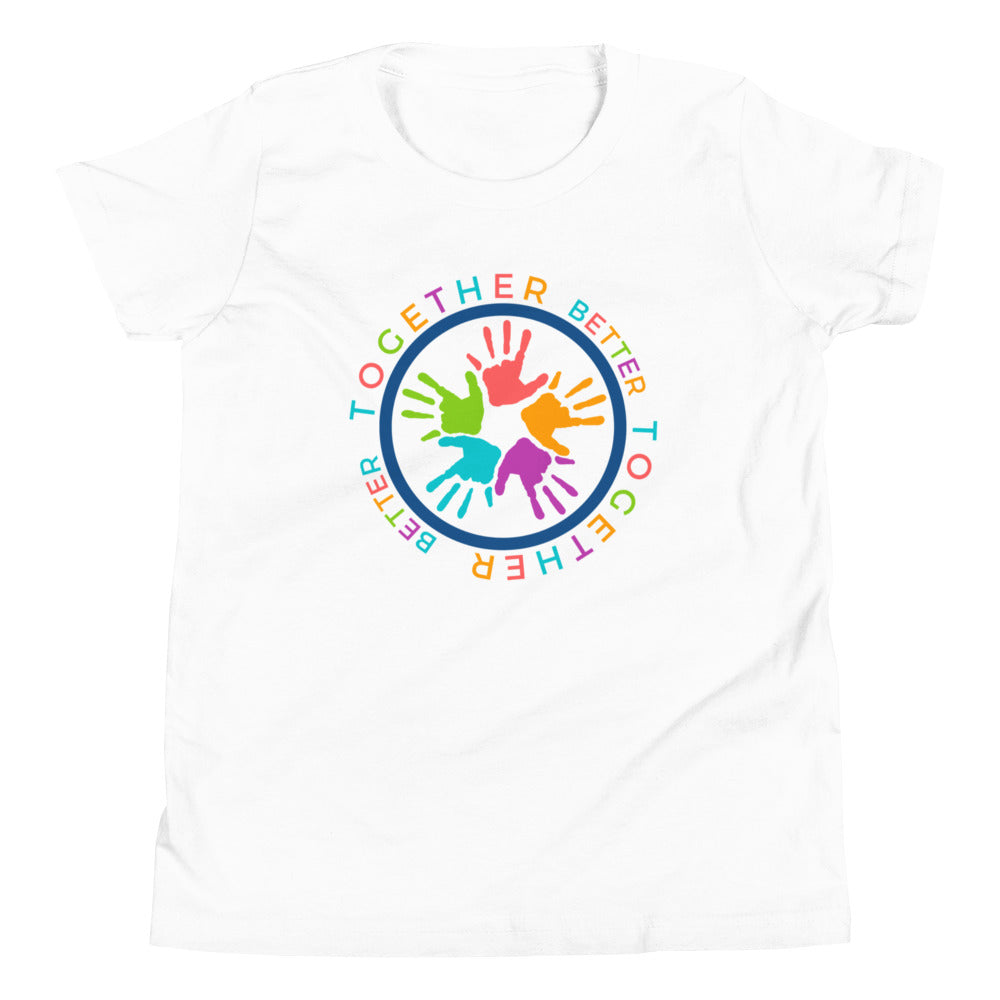 Better Together, Short For Kids Sleeve Kids T-Shirt – By Youth