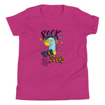 Rock Your Socks Down Syndrome Awareness Youth Short Sleeve T-Shirt
