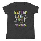 Better Together, Halloween Monsters, Youth Short Sleeve T-Shirt