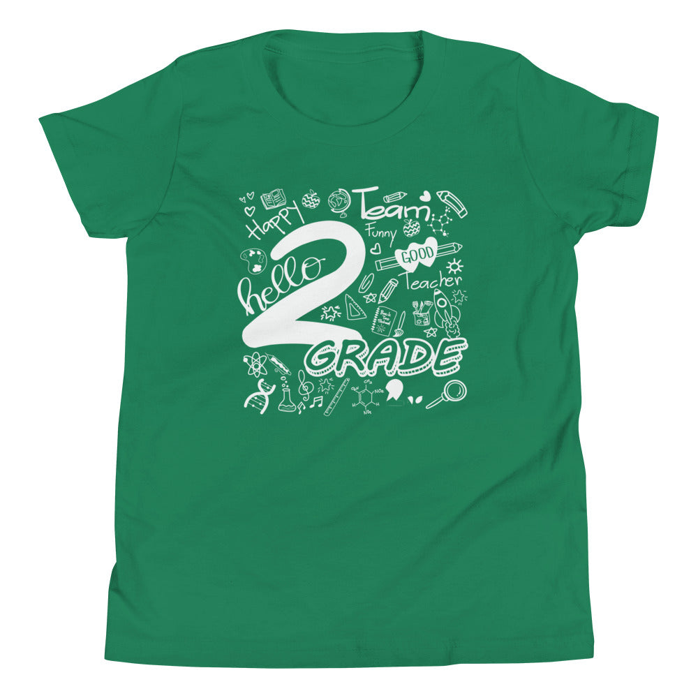 ★関税込★R13★KURT DOODLE BOY PRINT SHORT SLEEVE T SHIRT★ Second Grade, Doodle, Youth Short Sleeve T-Shirt – For Kids