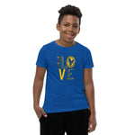 3.21 Love Down Syndrome Awareness Youth Short Sleeve T-Shirt