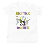 Better Together, Halloween Monsters, Youth Short Sleeve T-Shirt